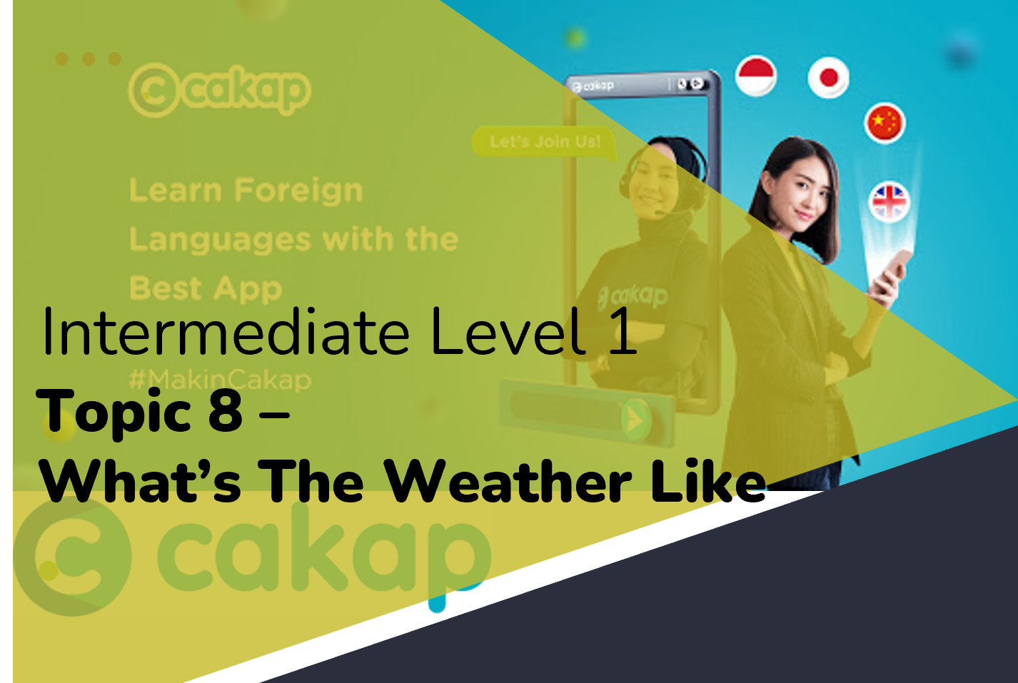 Intermediate 1 : Topic 8 - What's The Weather Like